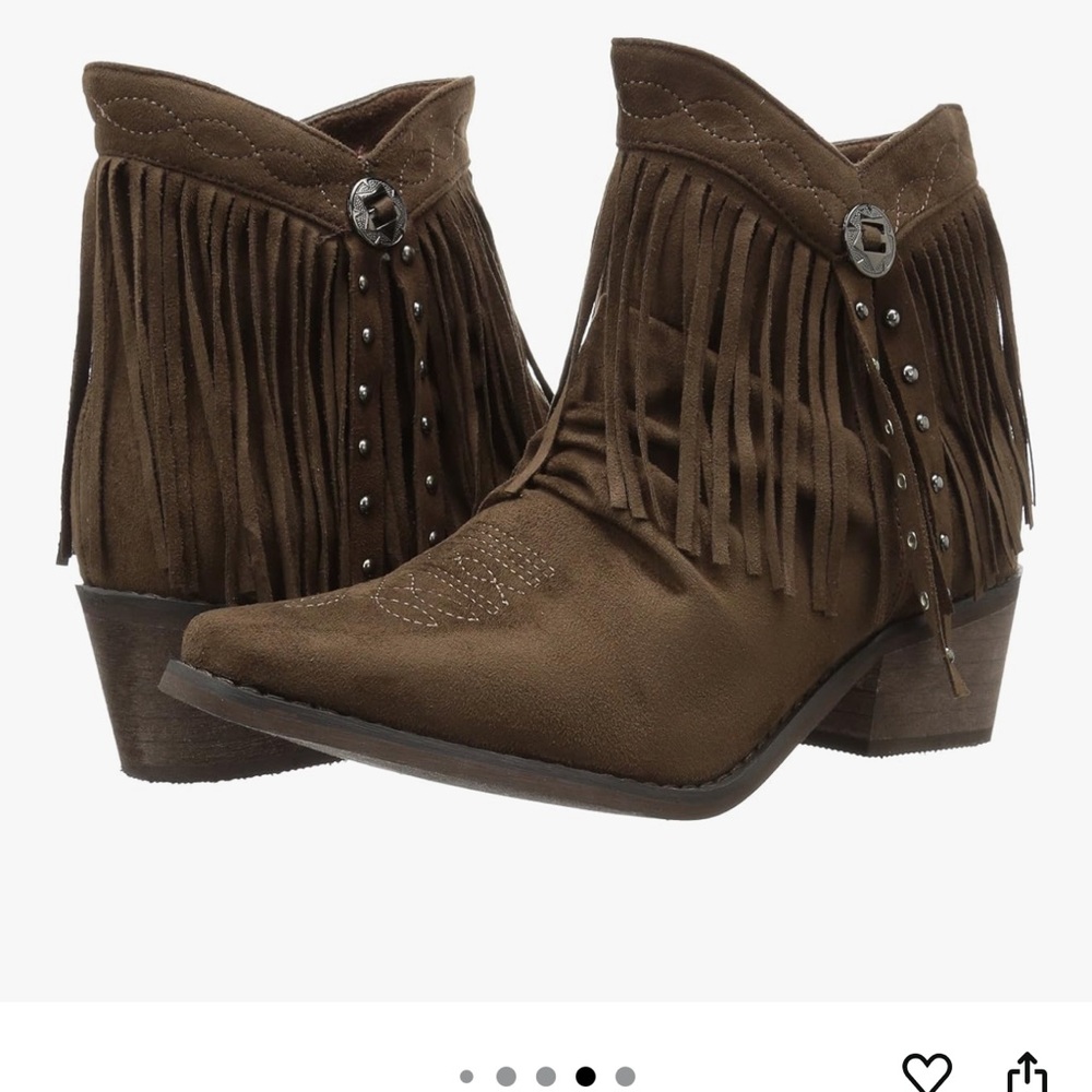 ROPER Fringe Booties